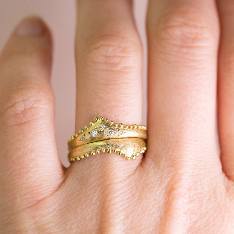 Radiant Gold Ring