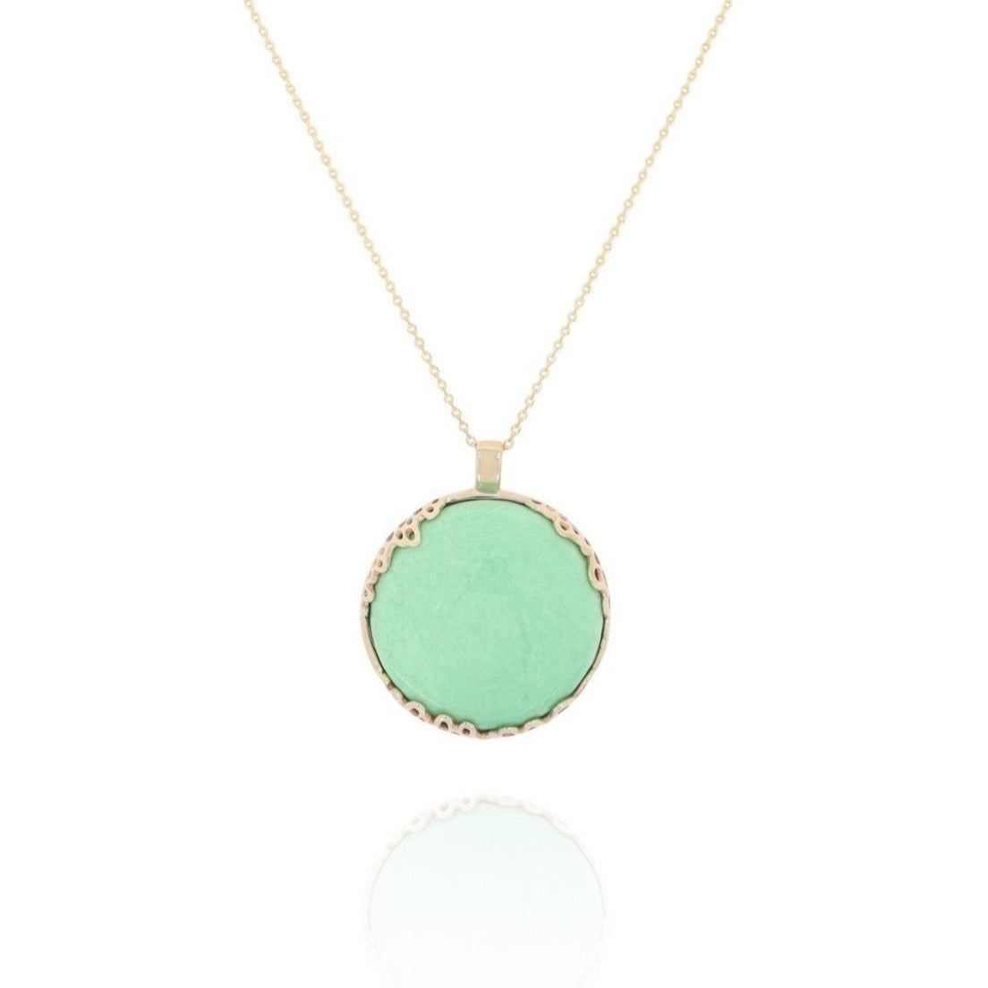 Flux Gold & Aventurine Necklace