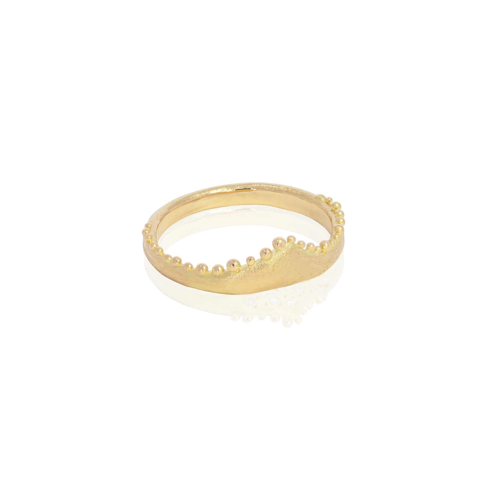 Radiant Gold Ring