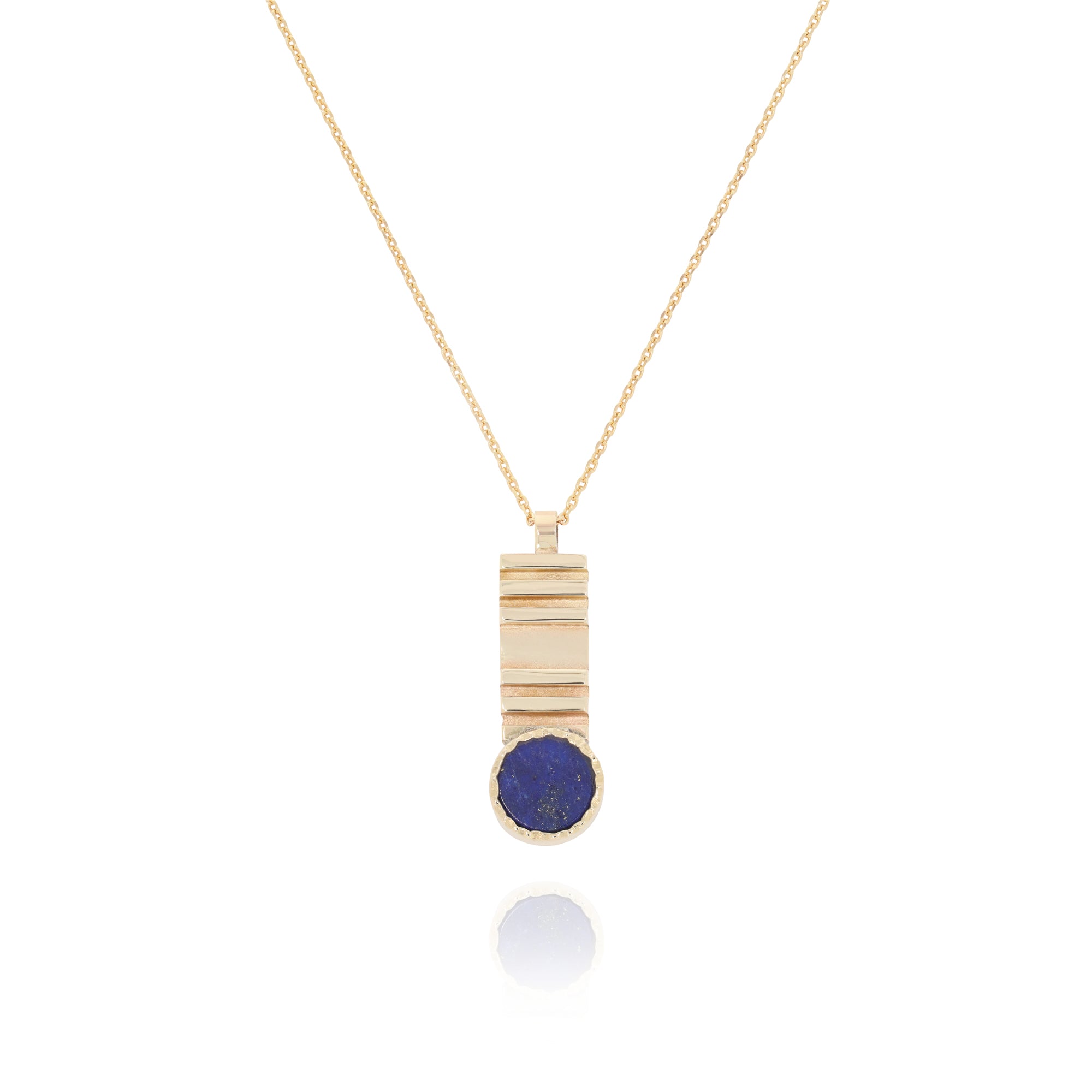 Linea Totem Necklace set with Lapis Lazuli